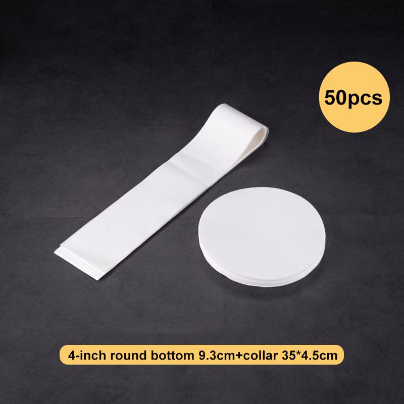 50 Sets Cake Mold Edge Paper Non Stick Surround Mould Rim Paper Oven-Safe Bakery Collar Roll For Kitchen Baking Accessories