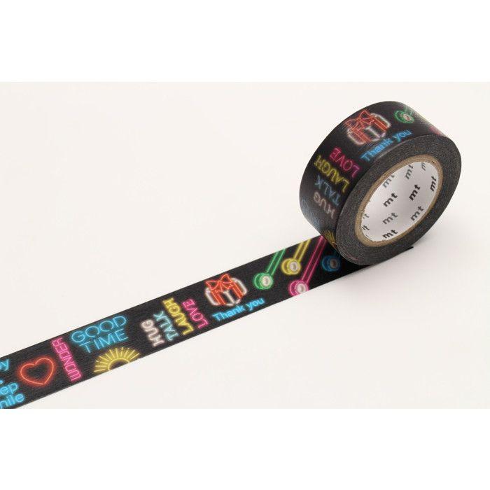 Masking Tape MT EX 2 Cm Messages Neon