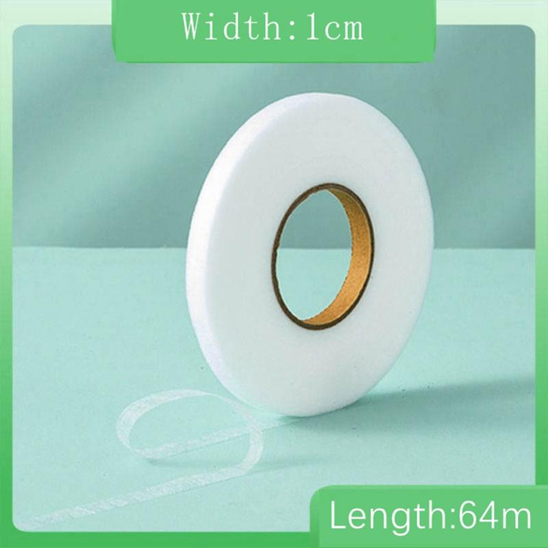 64 Meters White Double Sided Interlining Sewing Accessory Adhesive Tape Cloth Apparel Fusible Interlining DIY Accessories Patchwork