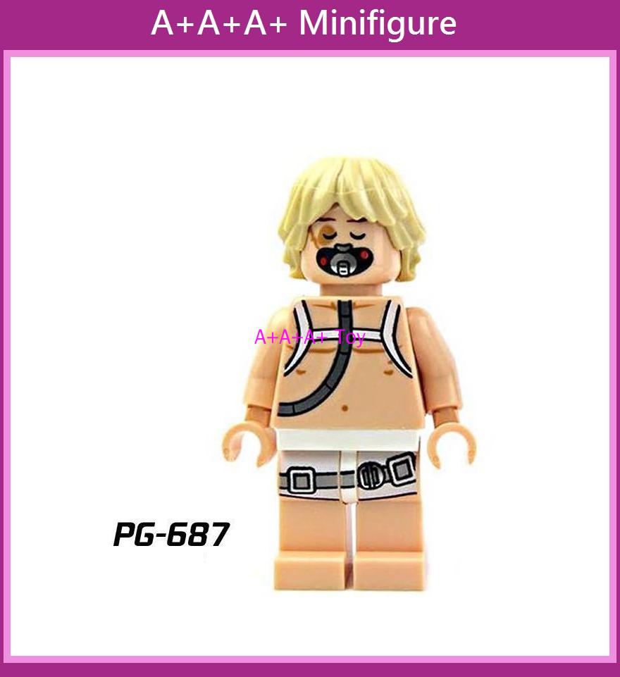 Minifigures Pg8037 Star Wars Luke Quegang Clementis Building Blocks Toys