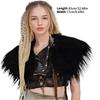 Vintage Medieval Styles Cloak With Luxurious Artificial Furs Costume Shoulder Wrap For Halloween Cosplay And Photography