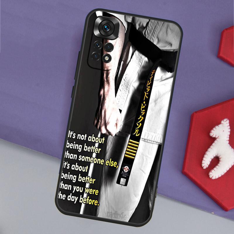Oyama Kyokushin Karate Hülle Für Xiaomi Redmi Note 12 11 10 9 8 Pro 9S 10S 11S 12S Redmi 12 9C 10C 12C Handyhülle