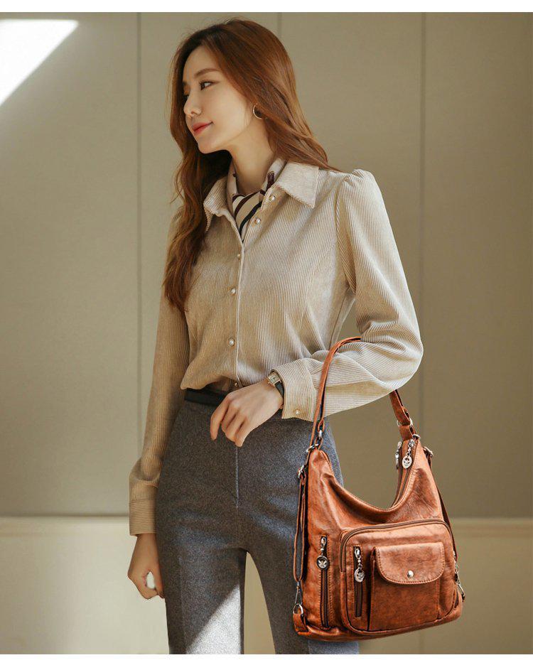 Stilvolle europäische und amerikanische Schultertaschen, Handtaschen, Rucksäcke und modische Umhängetaschen für Damen im Jahr 2022