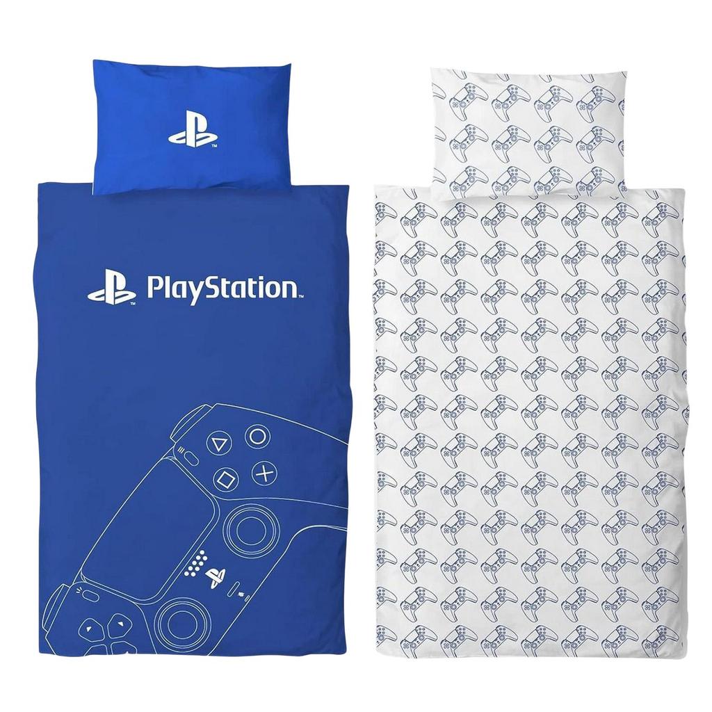 Playstation Game Controller Reversible Duvet Set