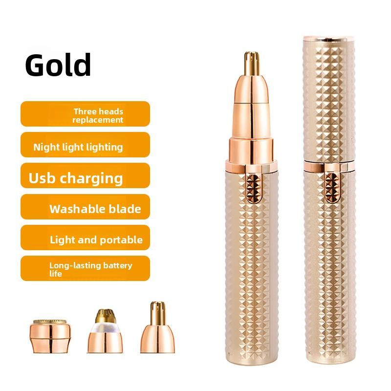Electric Hair Remover Unisex Shaver Underarm Hair Leg Hair Private Parts Hair Remover Nose Hair Trimmer