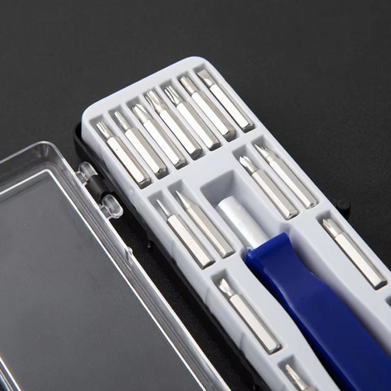 16-in-1 multi-functional screwdriver set, multi-bit, precision mini magnetic kit, mobile phone, IPad, camera, home repair
