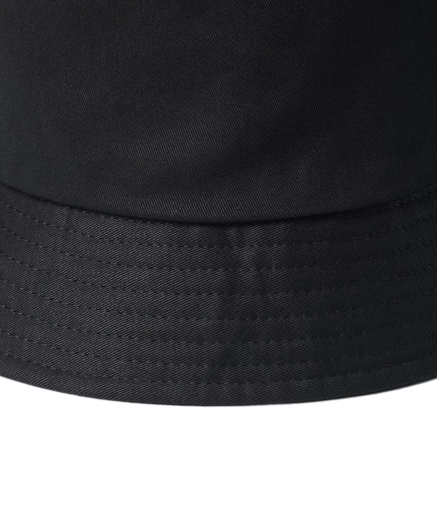 MUSINSA STANDARD Oversized Cotton Bucket Hat [Black]