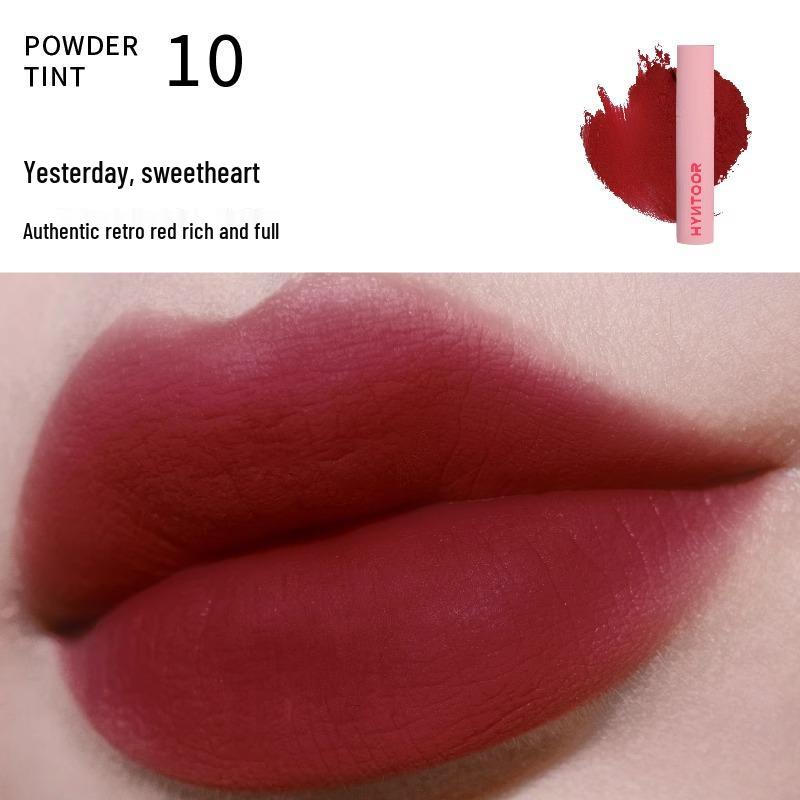 HYNTOOR Black Rabbit Matte Mist Macaron Lipstick – Student-Friendly Lip Gloss