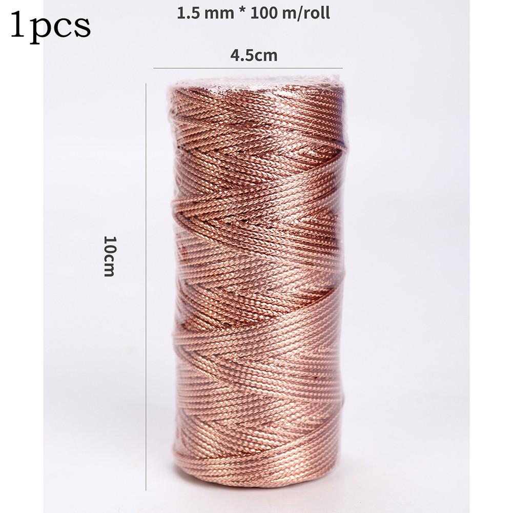 Cord Rope String Cord Rope Gold Silver Package Contents