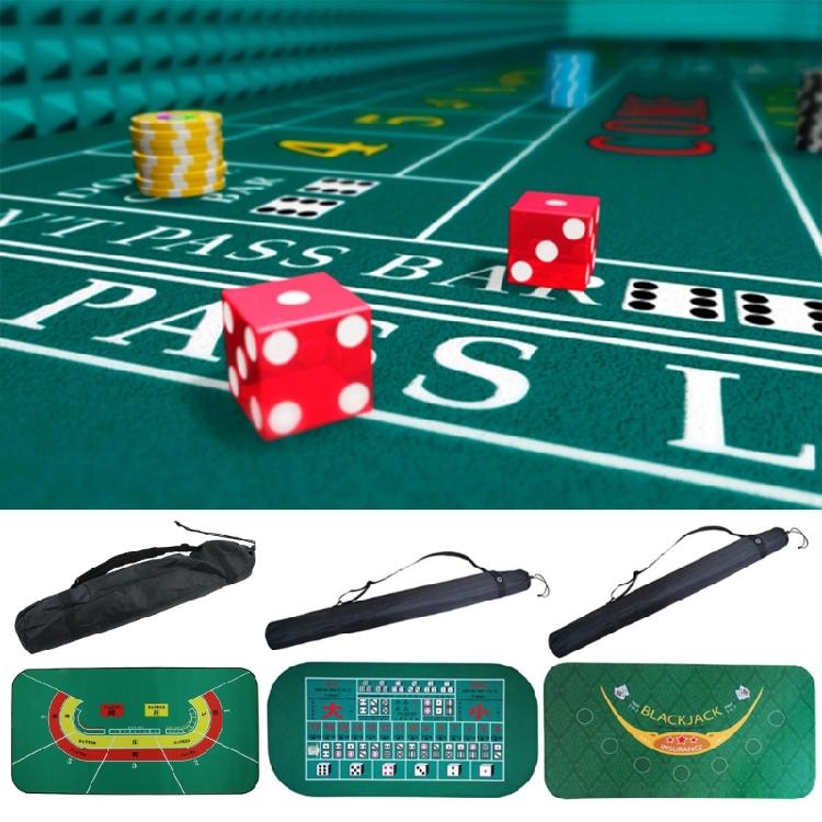 Table Mat Poker Mat Baccarat Dice Blackjack Desk Pad Party Board Game Tablecloth