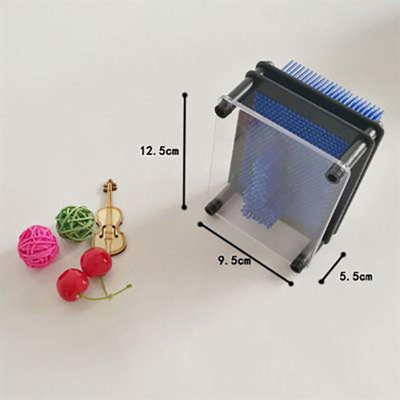 Timeless Funny Game 3d Clone Shape Pin Art Pinscreen Hand Mold Toy For Creative Fun