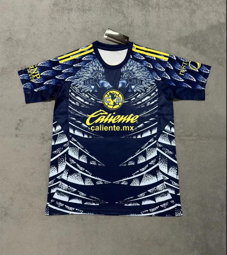 2526 Thai Football Fan Jersey Santos Marseille America Mallorca Short-sleeved Quick-drying T-shirt New La Liga