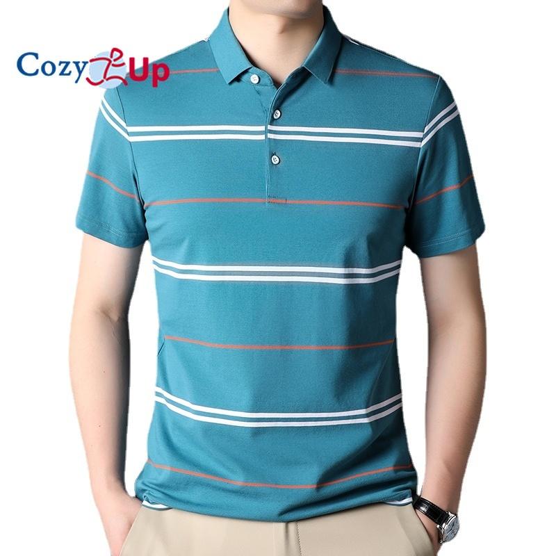 

Cozy Up Мужская классическая рубашка поло с коротким рукавом