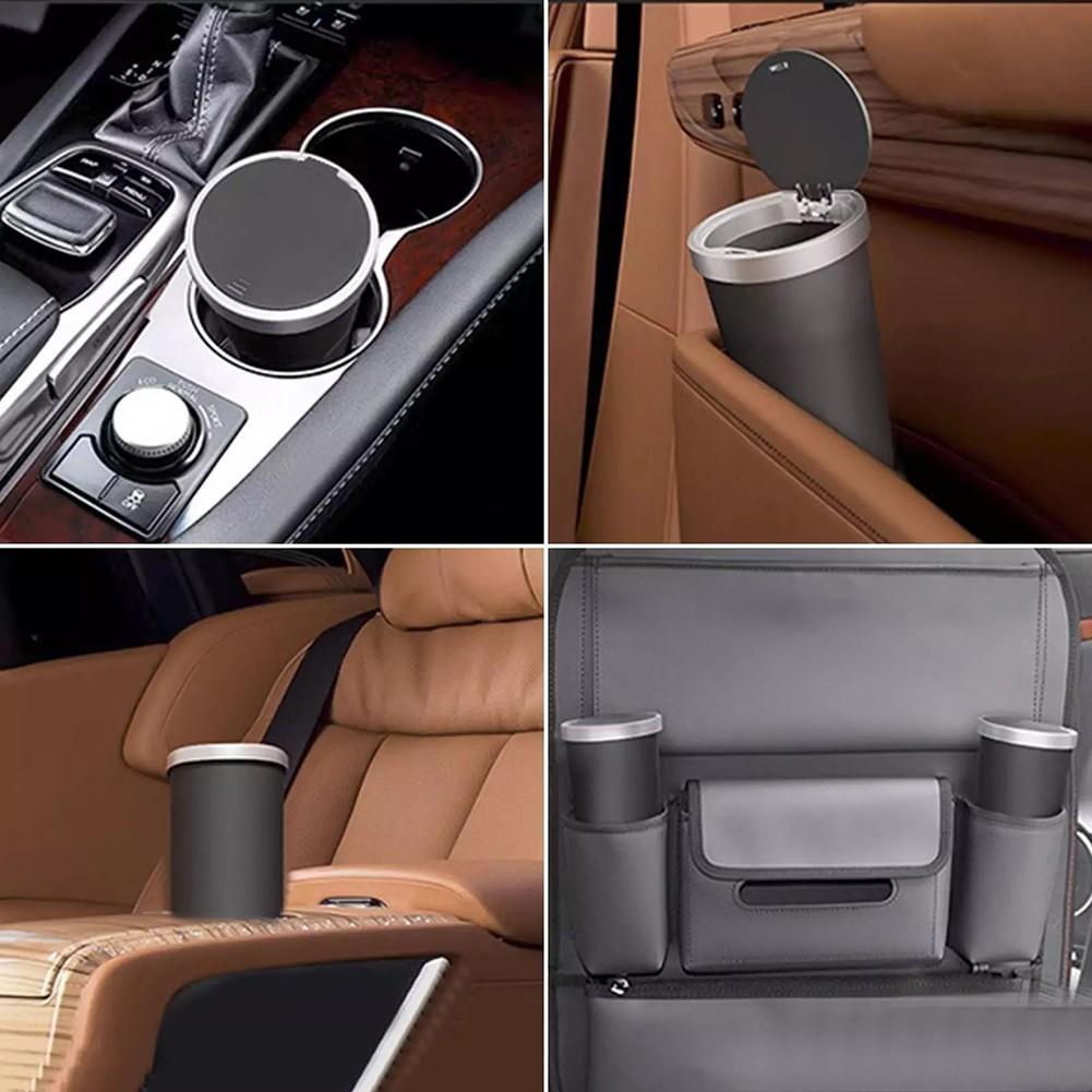 Cup Holder Trash Can Portable Design Great for Cars Offices Bedrooms