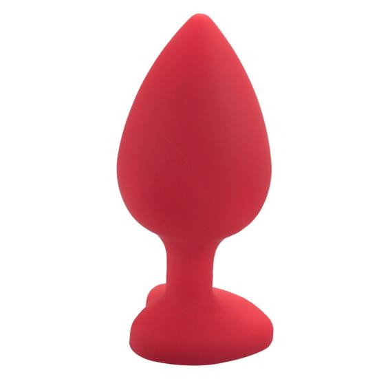 Anal Plug Smooth Full Stimulation Silicone Butt Beads Sex Toy for Bedroom