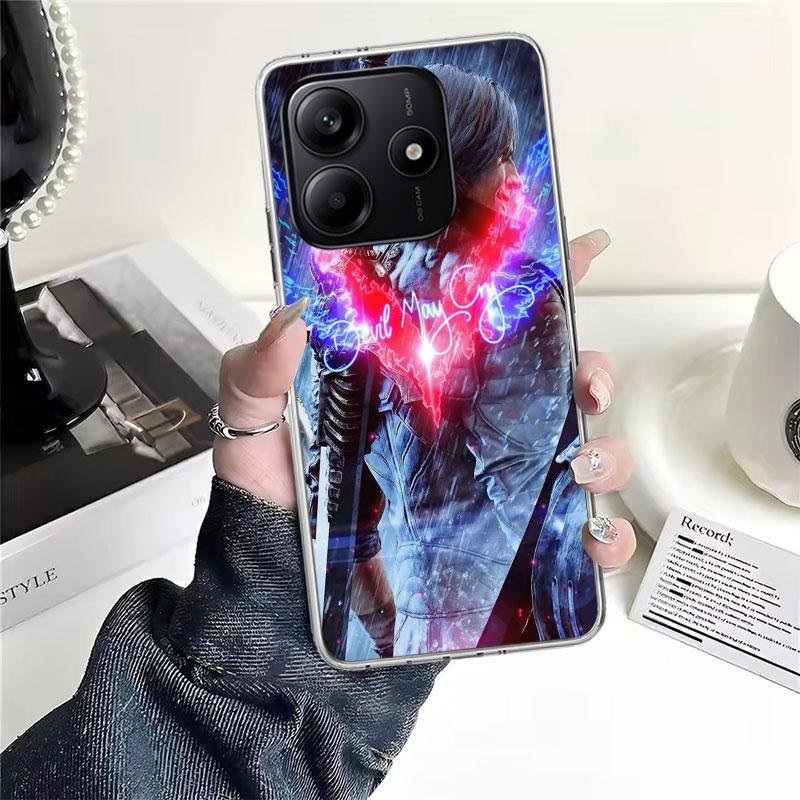 Game D-Devil May Cry 5 Soft Phone Case For Xiaomi Redmi Note 15 14 14S 13 12 Pro Plus 12S 11 11S 11E 10 10S 11T 5G Fundas Coque