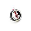 Black Shroud w/White 40-SMD LED Halo Ring Angel Eyes For Fog, Headlight Retrofit