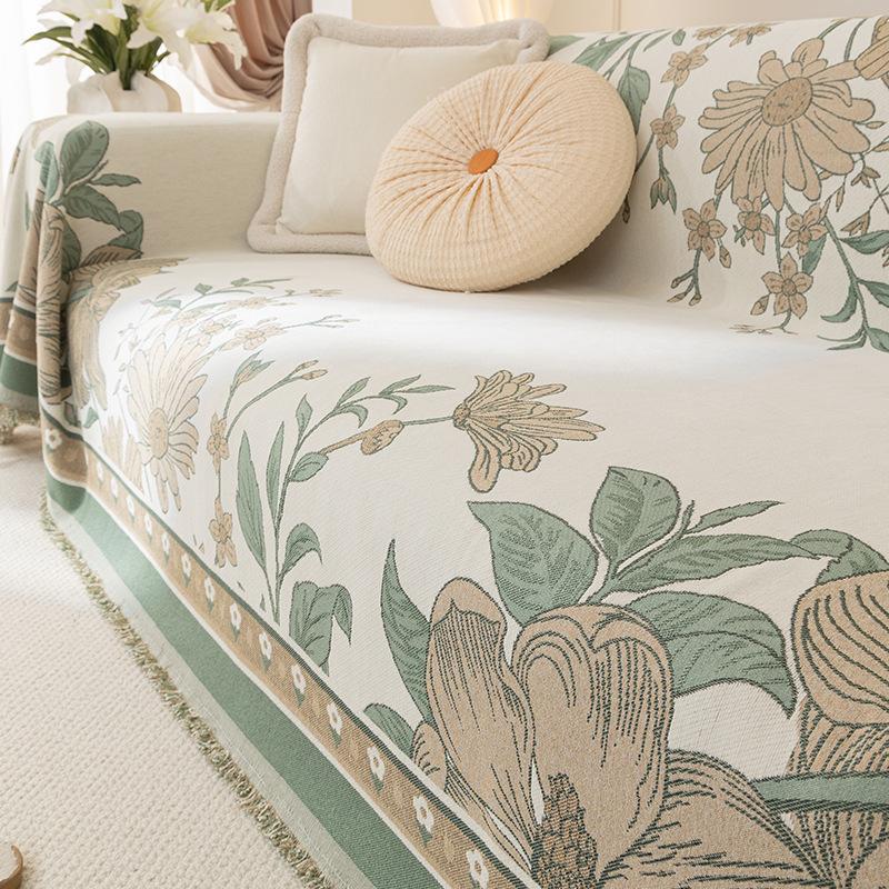 Chenille Sofa Towel Four Seasons Universal All-Inclusive Sofa Cover Dust Cover Living Room One-Piece Sofa Large Cover Cloth