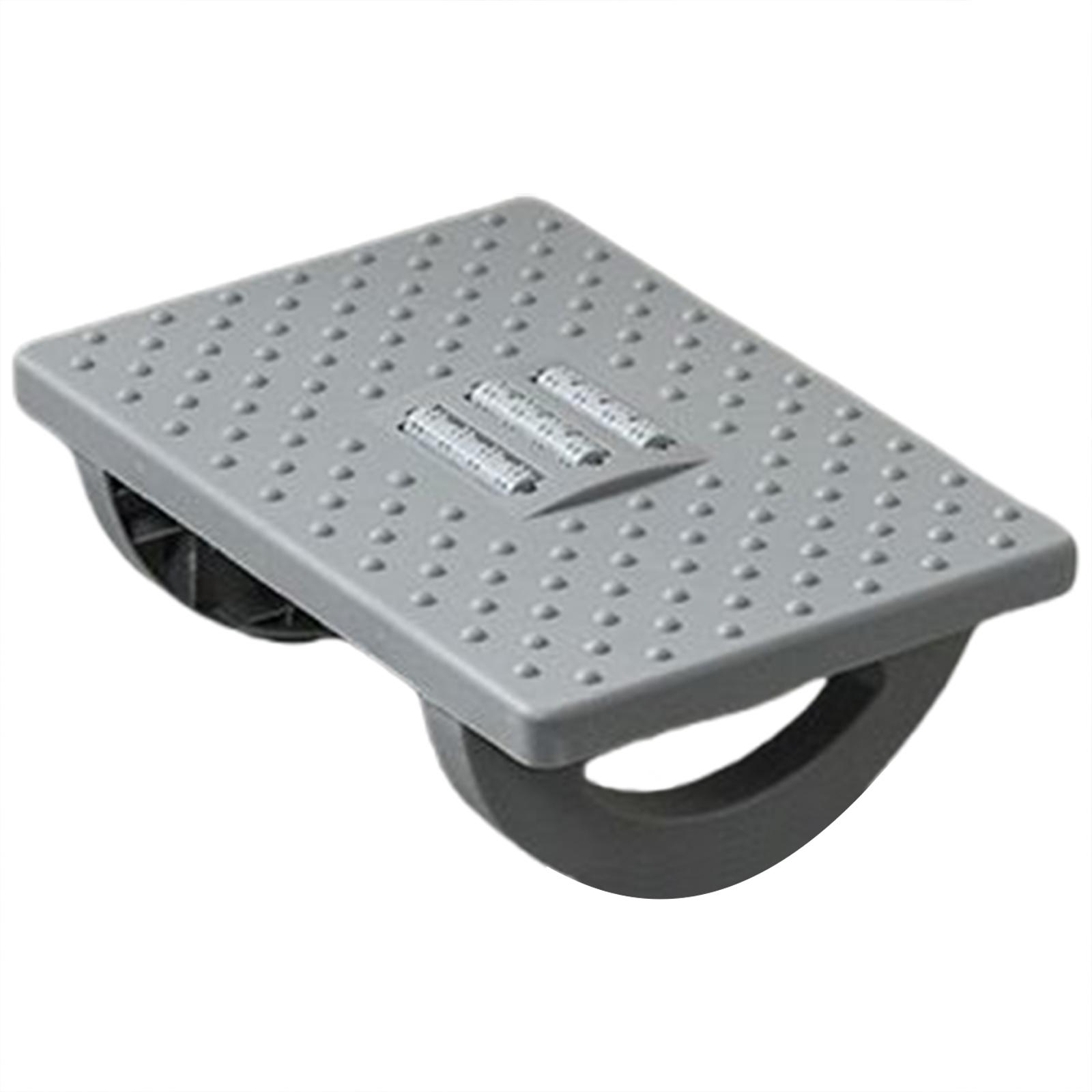 

Подставка для ног под стол, подставка для ног, массажер для ног, эргономичная подставка для ног для офисов, подставка для ног на рабочий стол серый