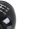 Ford Fiesta V MK6 01-10 Gear Shift Knob BLACK ECO LEATHER 6 SPEED