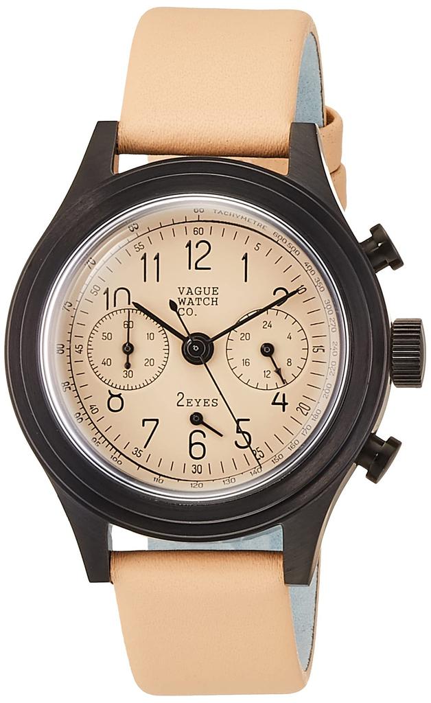 Watch Watch 2EYES Chronograph Beige [Vague Company] 2C-L-001