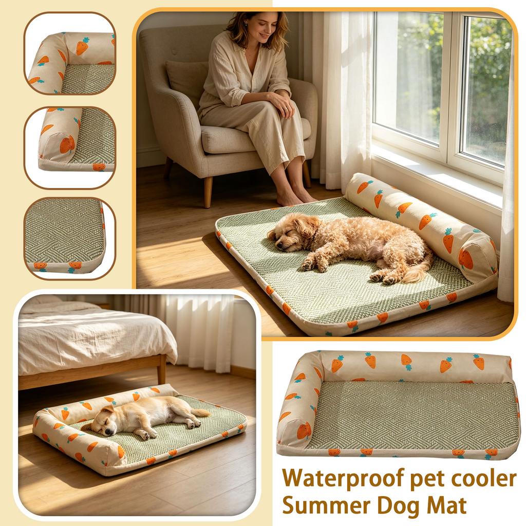 Hundebett für den Sommer - Vakuumverpackte Haustierunterlage für Hunde