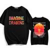 2025 T-shirt Imagine Dragons Loom Tour Short Sleeve Cotton Women Tshirts High Quality Soft Unisex Streetwear Hip Hop Fashion
