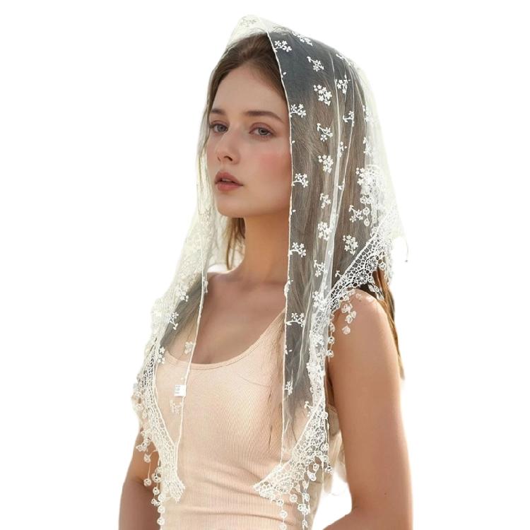 Cozy Featherweight Wedding Head Wrap In Enduring Black For Outdoor Summer Festivities