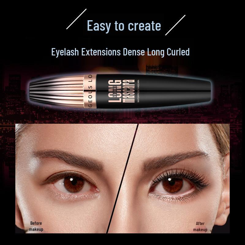 Ma Ke Fei 4D Waterproof Mascara: Lengthening, Curling, and Smudge-Proof.