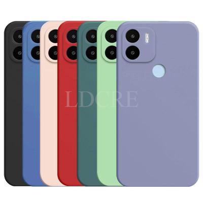 For Xiaomi Redmi A1 Plus Case Liquid Silicone Coque For Redmi A1 Plus Cover TPU Fundas Protective For Xiaomi Redmi A1 Case