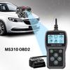 OBDII Scanner Vehicle OBD2 Code Reader MS310 Multi-language Clear/Erase Codes Work for Car Auto Car Diagnostic Scan Tool