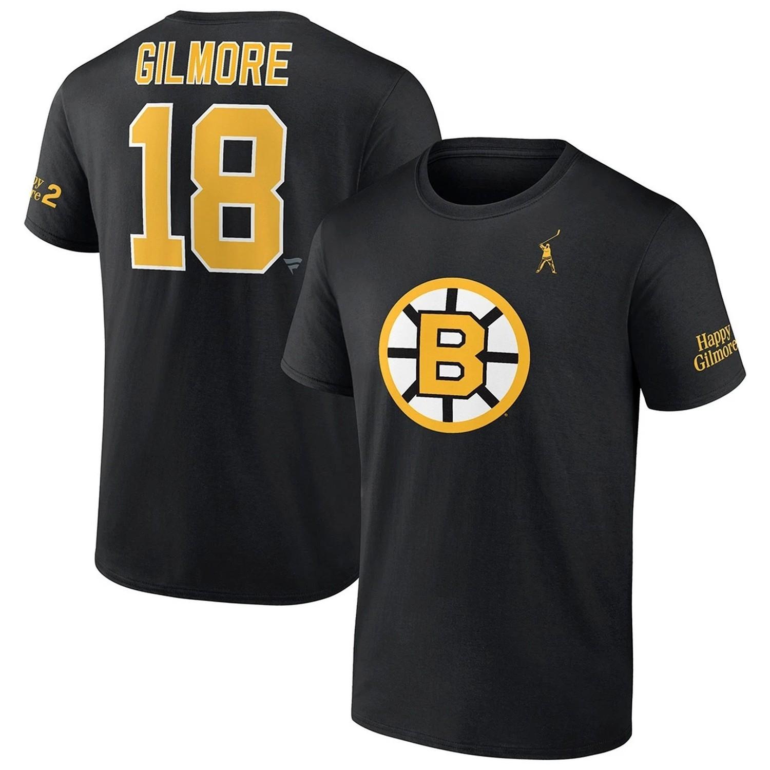 Bruins Happy Gilmore Name and Number 3D T-shirt XXXXL