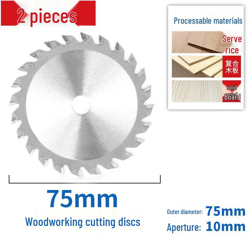 Mini 76mm (3") Angle Grinder Blade: Metal Grinding & Polishing Disc, Cutting Wheel 10mm Arbor.