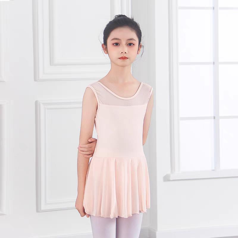 Kinder Tanzkleidung Camisole Mädchen Ballett Tanzkleid Gymnastikkleidung Ballett Übungskleidung