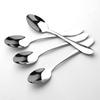 12pcs Stainless Steel Tea Dinner Server Spoon and Cake Fruit Forks Kitchen Accessory Wedding Party for Dessert, Salad, Appetizer, Cocktail(6 Forks +