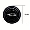 15pcs Car Door Anti-shock Pad Hood Trunk Anti-collision Silicone Adhesive Sticker Pads Auto Anti-Noise Buffer Gasket Gaskets.