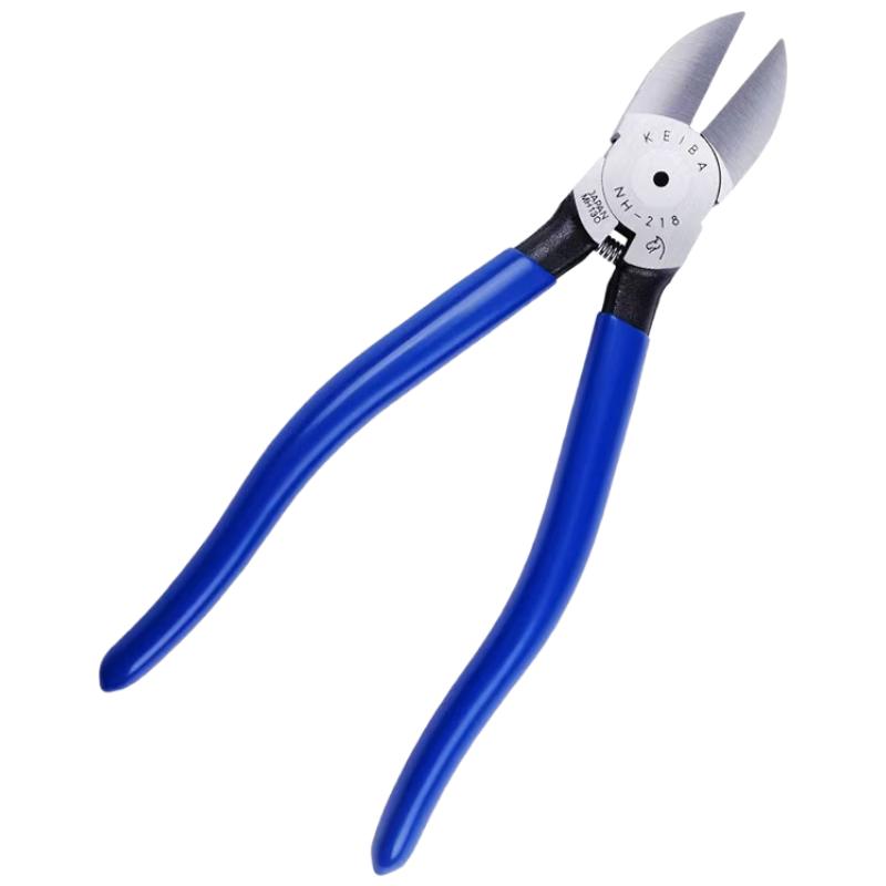 KEIBA NH-218 8-inch Electrician s Arc-Jaw Thin-Blade Diagonal Pliers
