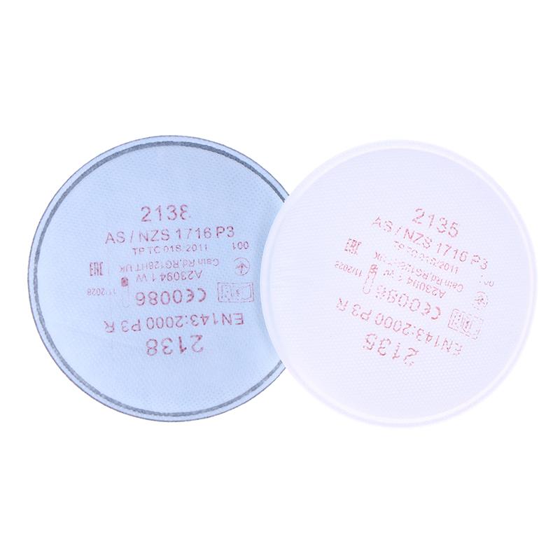 2135/2138 P3 R Filtru de Particule cu Nivel de Deranj Pentru Mască de Praf Respirator Seria 6800 7502 6200