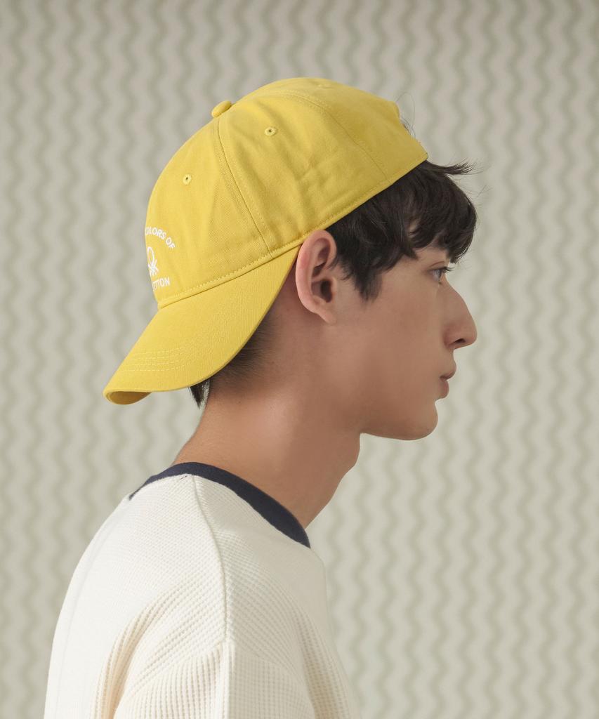 Benetong Casual Ball Cap Yellow