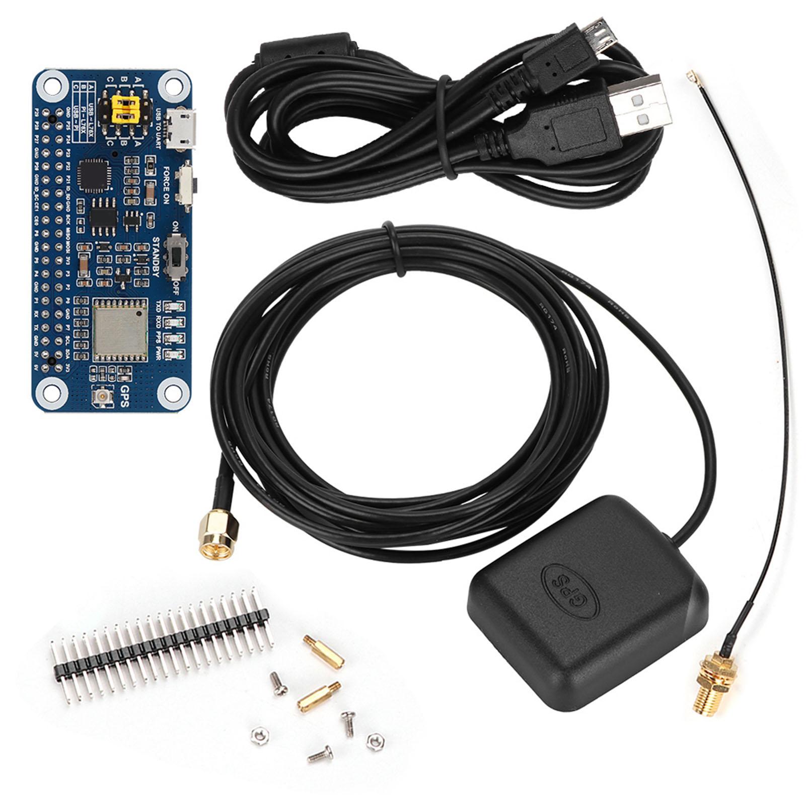 

L76X MultiGNSS HAT для Raspberry Pi підтримує GPS BDS QZSS