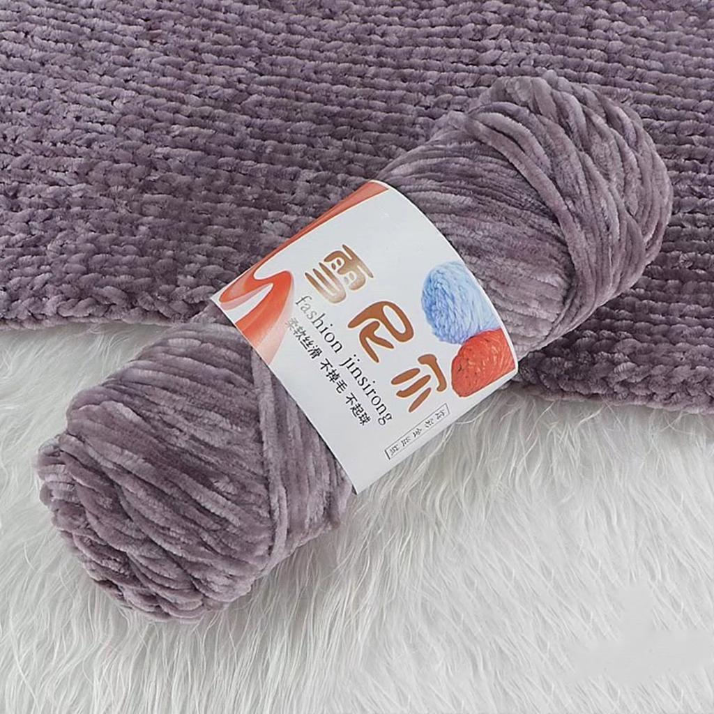Christmas Winter Knitting Wool Yarn 4mm Diameter Hand Knitting Thread for Cardigan Scarf Hat Making Suitable for Woman