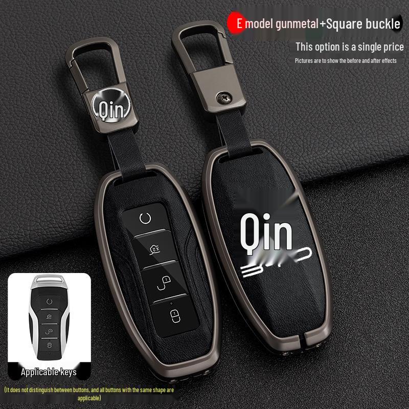 High-End Metal Shell Set for BYD Yuan, Song MAX, Qin 80, 18 Model, S7 Key Fobs