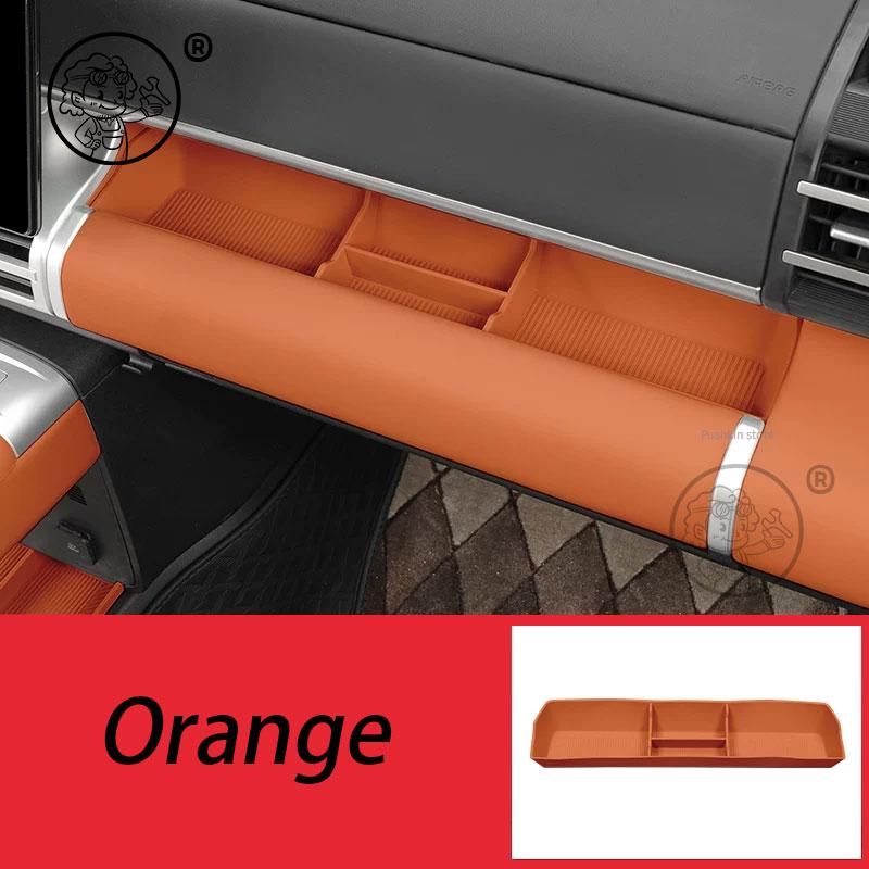 For BYD Leopard 7 Titanium 7 2025 2026 Car Silicone Refrigerator Storage Box Restyling Tray Interior Storage Accessoriestyhr11