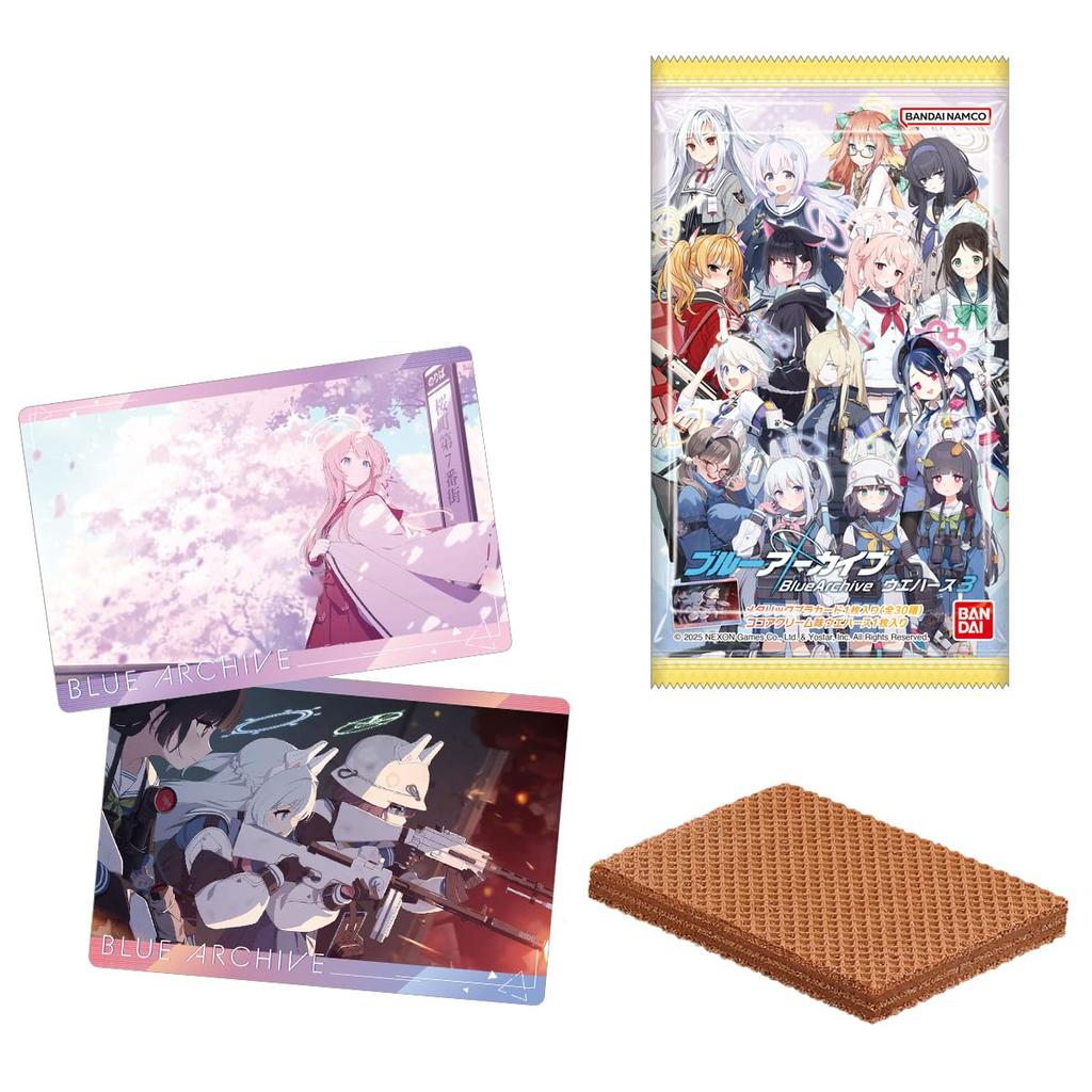 Blue Archive Wafers 3 box 20-piece (candy toys)