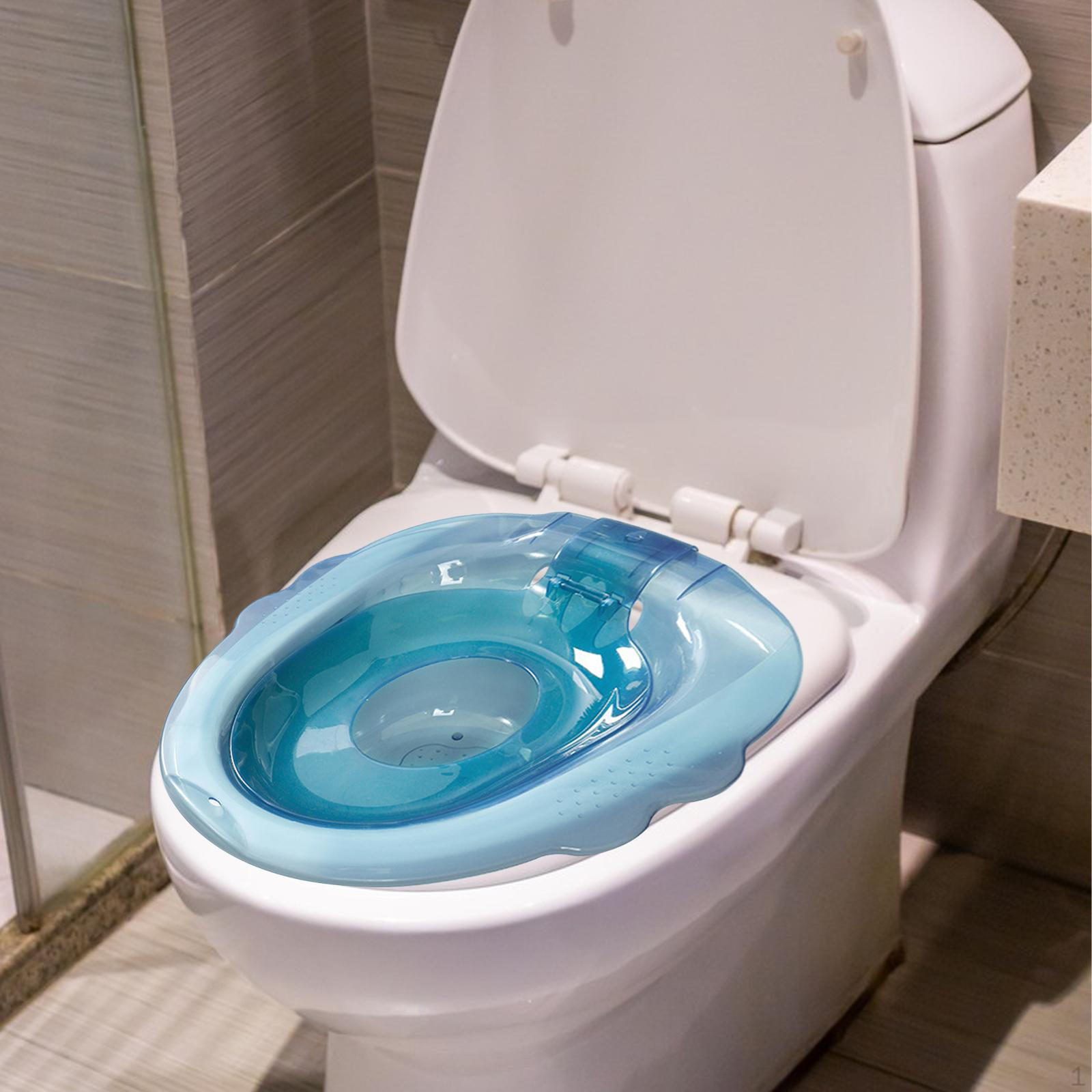 

Comfortable Toilet Seat Sitz Bath Kit for Women - Easy Installation And Versatile Use синій