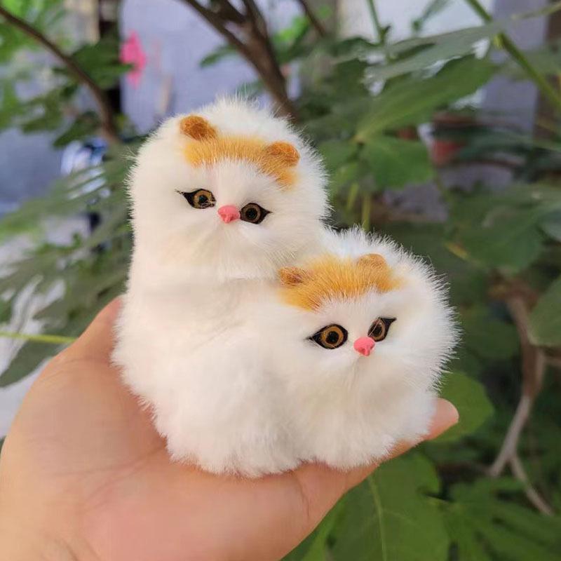 Plüsch Bellende Katze, Hase & Welpen Spielzeug - Pädagogische Tierpuppe für Kinder