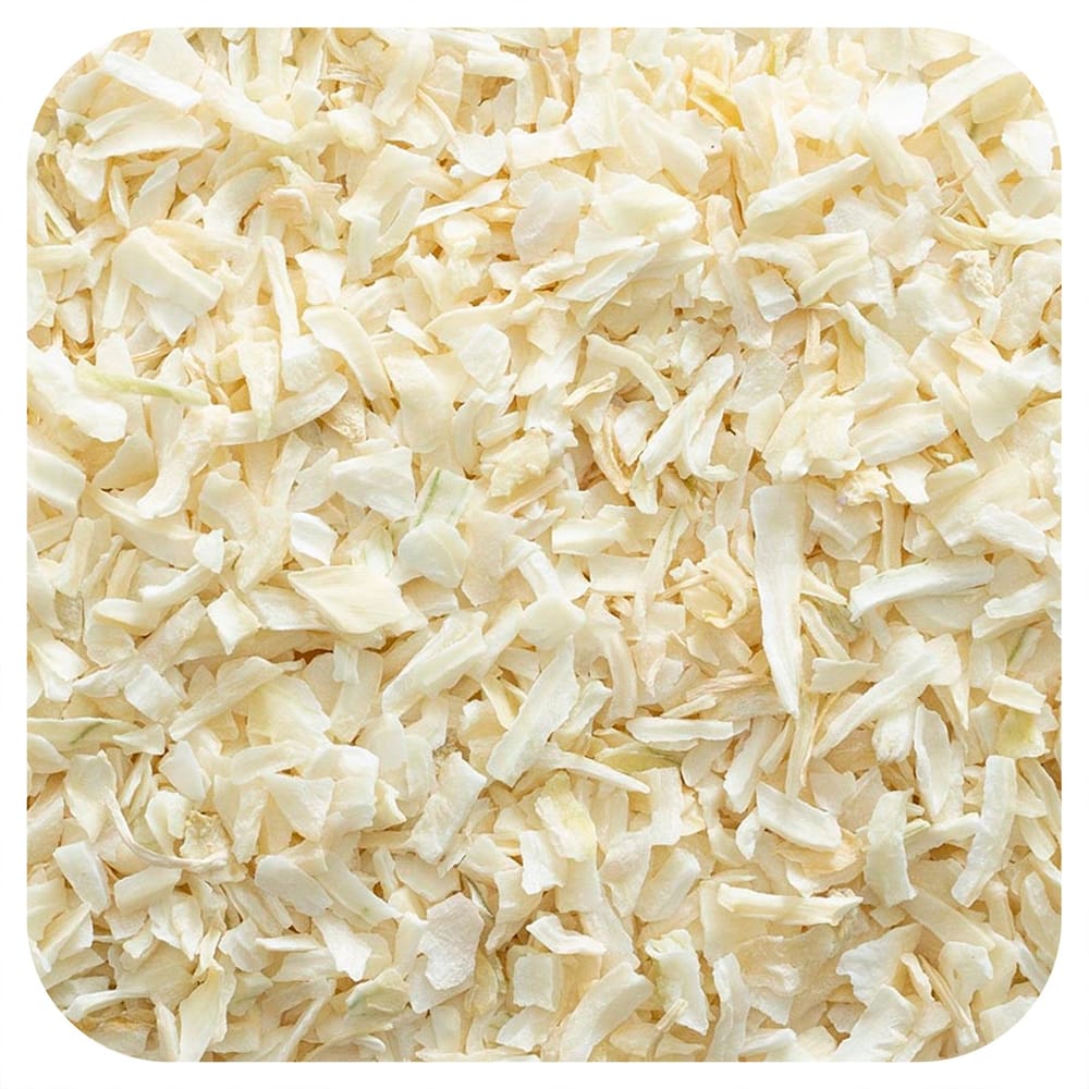 Frontier Natural Products Minced White Onion, 453g (16oz)