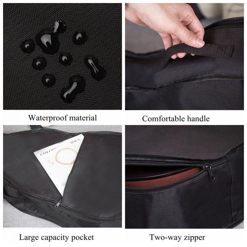 41 Inch Guitar Bass Bag Oxford Fabric Portable Acoustic Soft Electric Guitar Backpack Carrying Case Bag Accessories