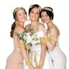 European & American Alloy Leaf Headband with Flower Earrings and Baroque Crown Hair Comb for Brides