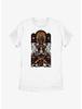 Hocus Pocus 2 Character Triptic Womens T-Shirt